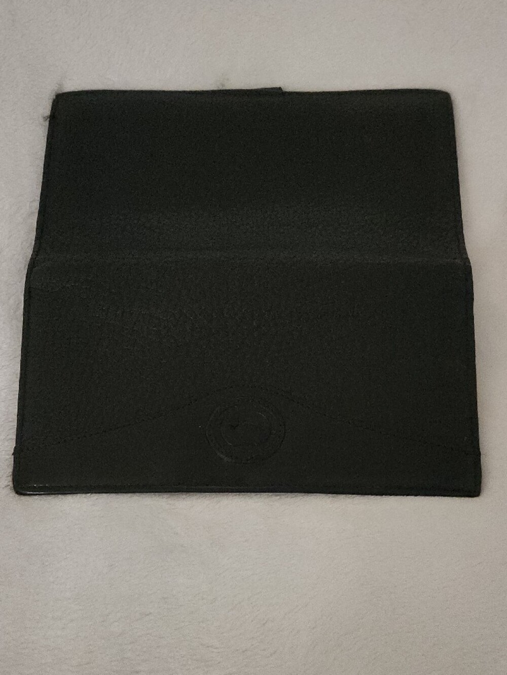 Dooney & Bourke Black Leather Wallet/Checkbook Cover - Picture 5 of 5